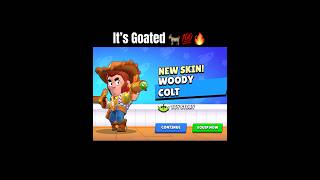 New Woody Colt Skin 🔥🔥🔥 Toy Story x Brawl Stars #woody #toystory #brawlstars #newskin #unlocked