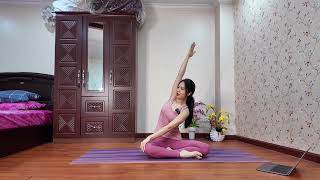 မပင်ပန်းတဲ့ yoga (၁၅)မိနစ် လေ့ကျင့်ကြမယ် part(1)