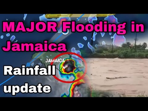 MAJOR Flooding Impacting Parts Of Jamaica From Potential Tropical ...