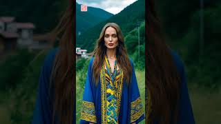 Ukrainian traditional looks - Jessica Chastain, Angelina Jolie, Gigi Hadid, Blake Lively