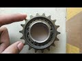 ratchet and pawl mechanism freewheel