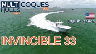 INVINCIBLE 33 Powercat - Boat Review Teaser - Multihulls World