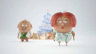 Entanekan Loto Tonakan Amanor Christmas new year 3d Animation TVC nor tari