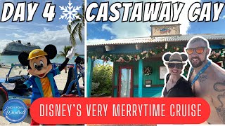 Day 4 of Our Very Merrytime Cruise // Castaway Cay, Stingray Excursion & Snorkeling