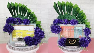 Gubahan Hantaran Simple ║ Sirih Junjung Bersama Cek Cincin Mas Kahwin Gelang Betel Leaves Decoration