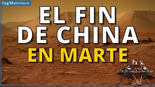 EL FINAL DE CHINA EN EL PLANETA MARTE misión exploración ROBOT CHINO rover zhurong CHINA EN MARTE