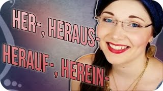 Learn German | her-, heraus-, herauf-, herein- | trennbare Verben |  Deutsch Für Euch 98-4