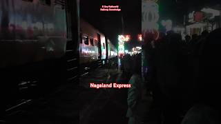 15670 DN GHY Nagaland Express crossing FM - 83 Railway Crossing Gate during Durga Puja#train#shorts