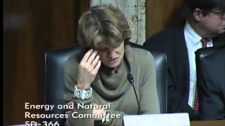 Sen. Murkowski's opening statement at ENR's hearing on DOE's FY 2016 budget