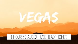 Doja Cat - Vegas | 1 Hour (8D Audio)