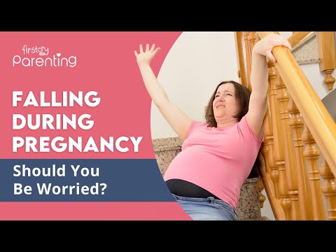 Should I be worried if I fall while pregnant?