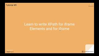 How to write XPath for iframe elements and iframe?