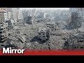 Israel-Hamas: Drone shows the extent of the devastation in Gaza