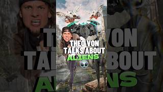 What Theo Von would do if he found an Alien!👽😂 #theovon #neildegrassetyson #thispastweekend #alien