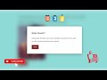 background blur popup with javascript