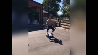 Paige Vanzant showing off dancing skills
