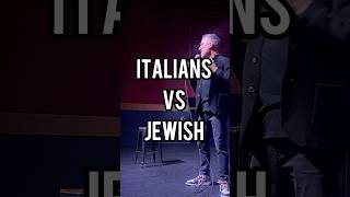 Italians VS Jewish #italian #italy #Newjersey #NewYork #standupcomedy #italiancomedy