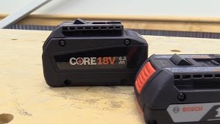 What's In the Box: Bosch CORE18V Battery