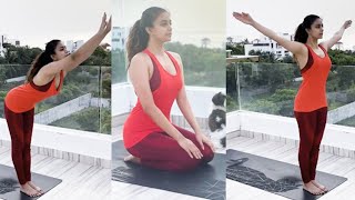 Keerthi Suresh  Latest Yoga Video | International Yoga Day | Keethi Suresh | Yoga | Tollywood Nagar