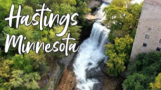 Hastings Minnesota by Drone (DJI Mavic 2 Pro) September 2020 4k Bing Err
