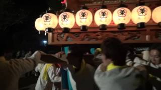 2015西条祭り　伊曽乃祭礼　宮出し８　神拝校区②階段上り