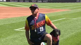Finn, the Las Vegas Aviators bat dog, is set to retire