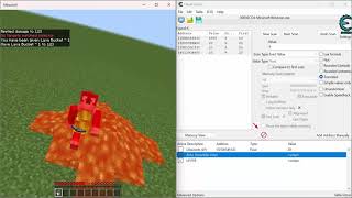 Minecraft Bedrock Infinite Health Cheat | Cheat Engine (#1)