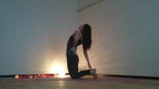 【ヨガ】ラクダのポーズ【YOGA】Camel pose