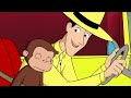 george crea uno scivolo d acqua 🐵 curioso come george 🐵 cartoni per bambini