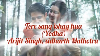 Tere Sang Ishq Hua(Song)With Subtitle (captions)-Yodha|Arijit Singh, Sidharth Malhotra,Rashi khanna