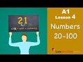 Learn German | Numbers (part 2) | Zahlen | German For Beginners | A1 - Lesson 4
