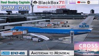 VATSIM Cross the Pond April 2024 | P3D - PMDG 747-400