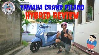 Yamaha Grand Filano Hybrid English Review 2021 | Bangkok Thailand | Fatboys Motorbikes