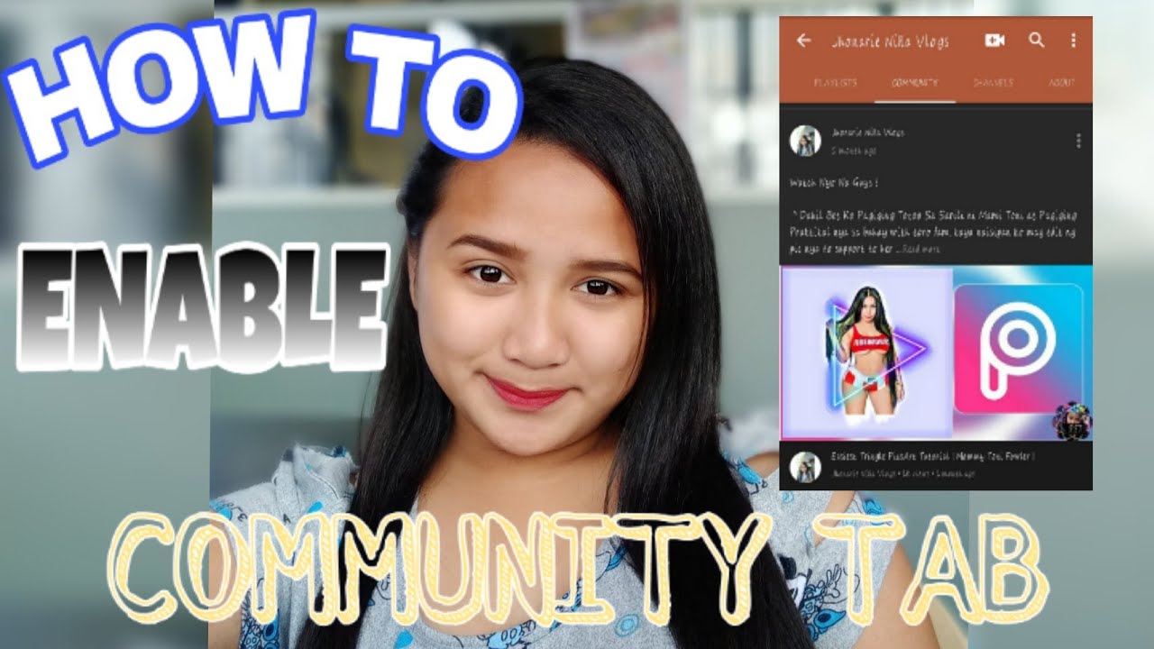 How To Enable Community Tab To Create Post And Polls Youtube