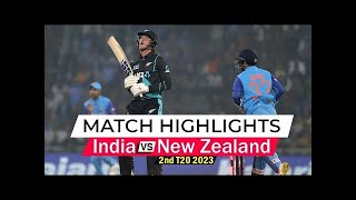 India vs New Zealand 2nd T20 2023 Highlights   IND vs NZ