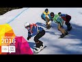 Snowboarding - Snowboard Cross - Full Replay | Lillehammer 2016 Youth Olympic Games