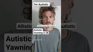 Autistic v Allistic: Yawning in Conversation #autism #autistic #autismawareness