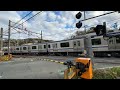 【４k映像】横須賀線　上り電車　下り電車　yokosuka line upbound train downbound train