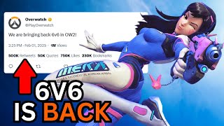 Overwatch 2 SAVED?! 6v6 Return + Major Updates!