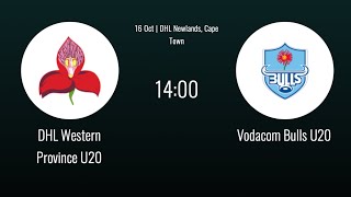 DHL WP U20 v Vodacom Bulls U20