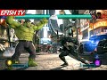 Hulk & Spider-Man vs Venom & Ryu (Hardest AI) - Marvel vs Capcom: Infinite