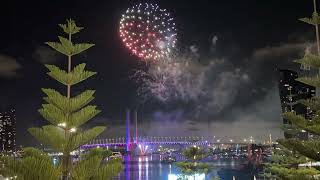 මෙල්බර්න් වල Fireworks බලමු | Melbourne New Year’s Eve Fireworks and Laser Show 2025