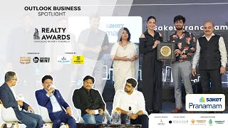 Saket Pranamam  has been awarded the Outlook Business Spotlight Realty Awards - 2024 | Hyderabad