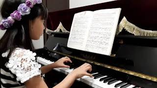 小３ ９歳 クーラウ ソナチネ Op.55-1 第２楽章　 Kuhlau - Sonatine Op.55-1.2