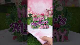 Mother's Day Pop-up Cards #shorts #craft #handmade #papercraft #popupcard #mom #giftformom