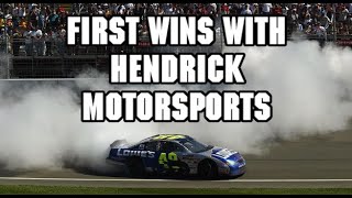 Every Hendrick Driver's First Win With HMS