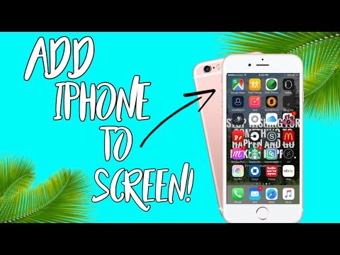 HOW TO ADD AN IPHONE AND BACKGROUND TO YOUR SCREEN RECORDINGS HOW TO ADD AN IPHONE AND BACKGROUND TO YOUR SCREEN RECORDINGS