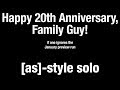 [as]-style bump - Happy [Belated] 20th Anniversary, Family Guy! [4K]