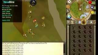 Powerbot - NovaMine - Mining IronOre and Banking.