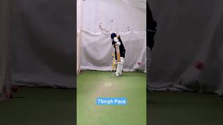 Facing 75MPH Express Deliveries | 21.12.2023 | #shorts #cricket #expressdelivery #fastbowling